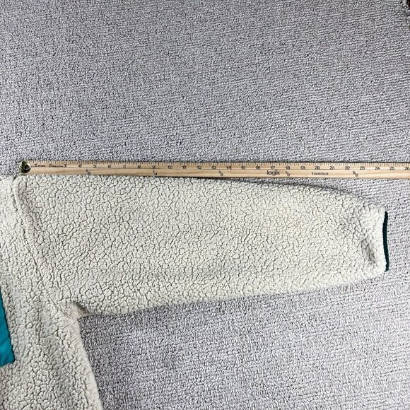 Target Lego Sherpa Full Zip Jacket White Teal Men’s Size XL - Picture 6 of 14